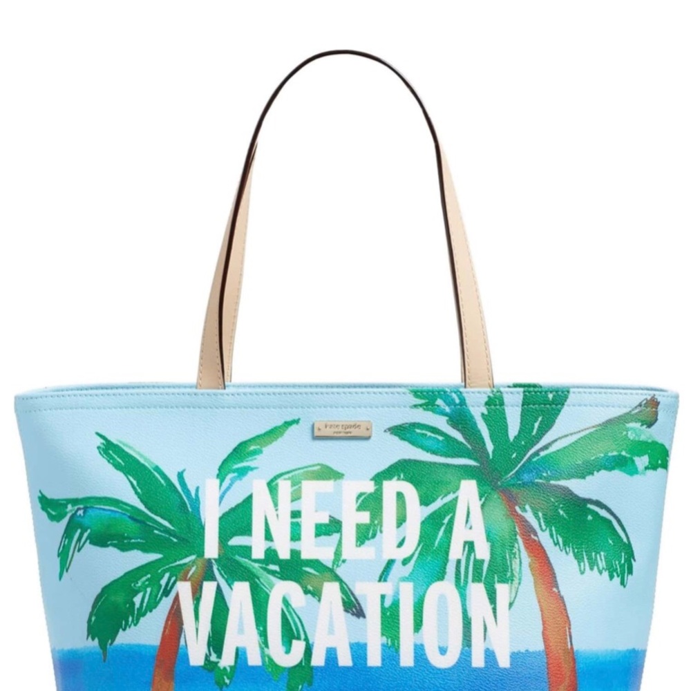 Kate Spade “I Need A Vacation” Francis Tote